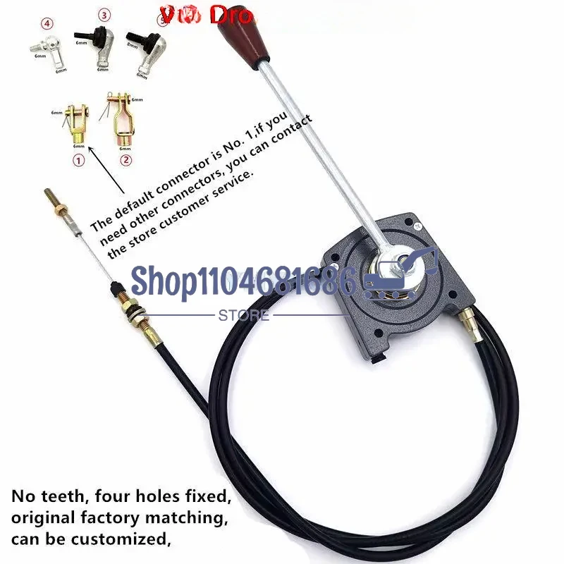 

Modification / Installation of Engineering Manipulator Throttle Cable Controller Excavator Manual Throttle Fertilizer Spreader