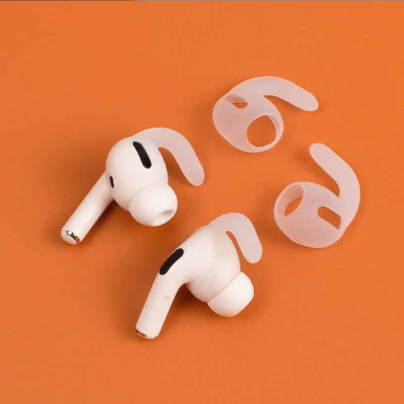 خطافات أذن مضادة للانزلاق لسماعات AirPods Pro ، سماعات أذن ، رؤوس أذن ، جل لسماعات Apple AirPods Pro ، غطاء جراب سماعة أذن ، زوجان