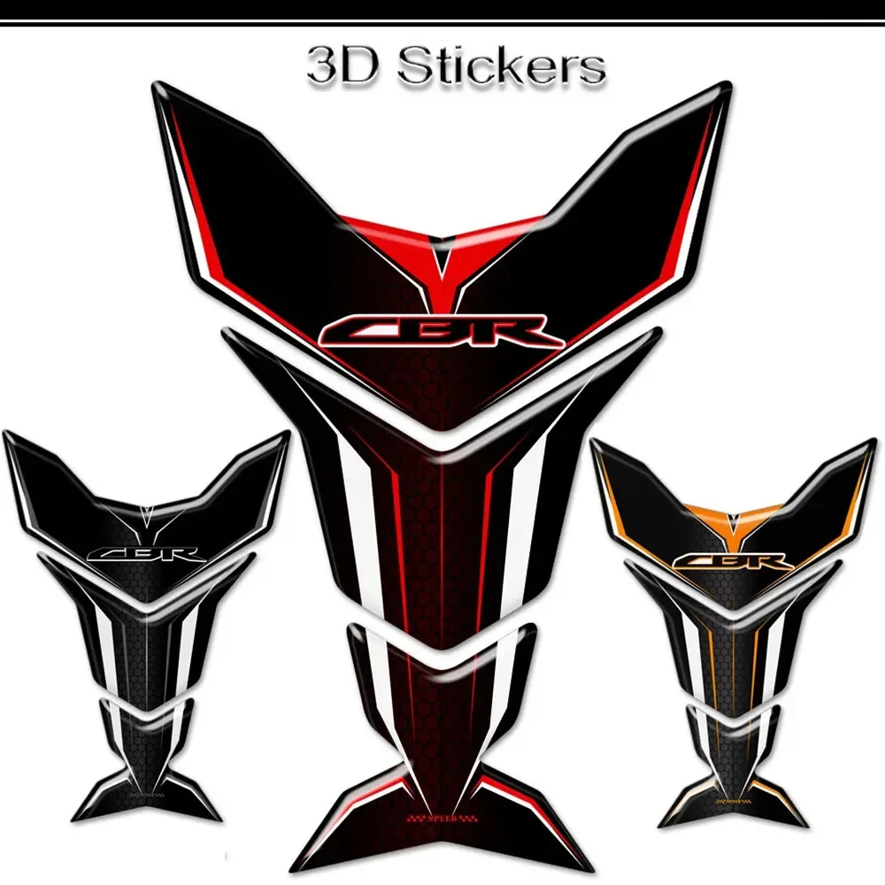 

Emblem 600RR 650R 1000RR For Honda CBR 600 650 1000 F R RR Stickers Decal Tank Pad Protection CBR1000RR CBR650F CBR600RR CBR650R