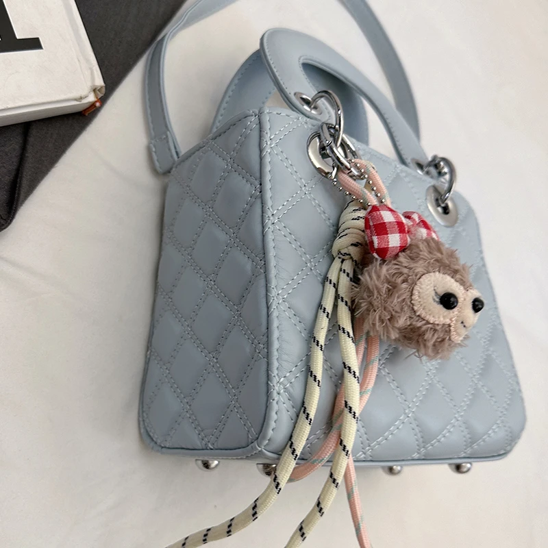 حقيبة كروس أنيقة للسيدات من الجلد الطبيعي بتصميم كلاسيكي شعبي أنيق لحقائب اليد النسائية الفاخرة