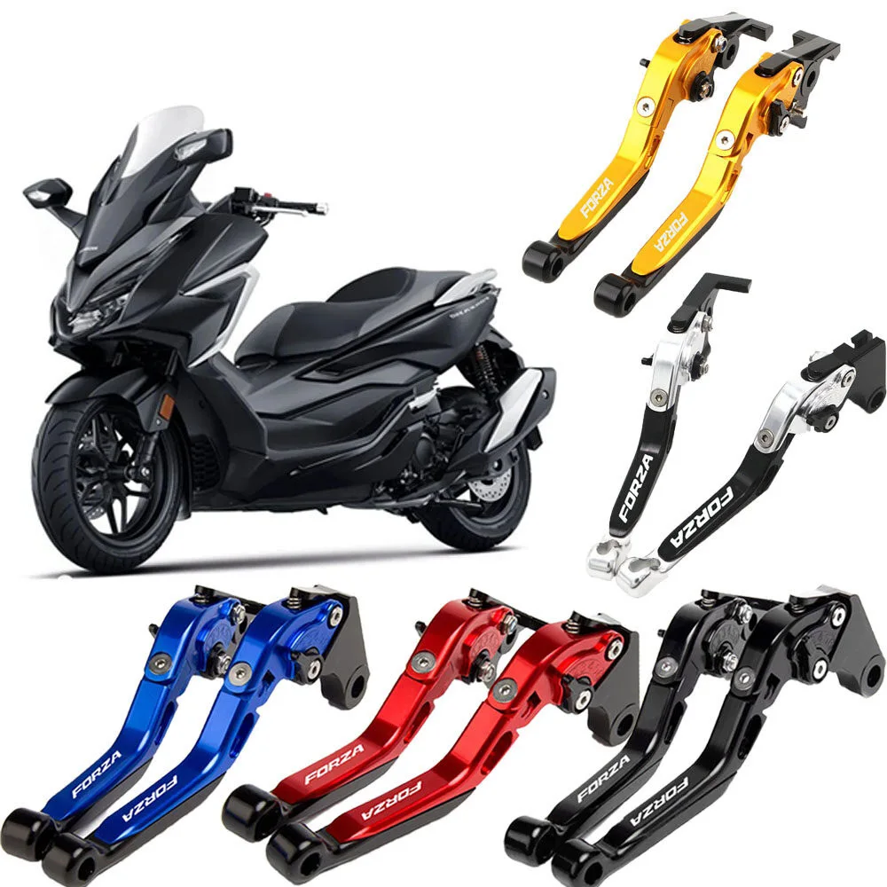 

Suitable for Honda FORZA350/250/125/750 motorcycles with adjustable and retractable folding brake clutch handle