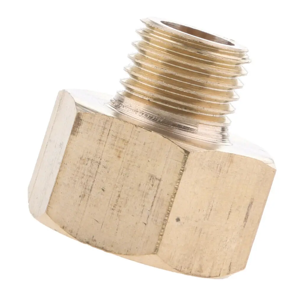 High Pressure Rotary Joint Pressure Washer Rotatable Brass Hose Adapter Connector 22mm Female To 14mm Male