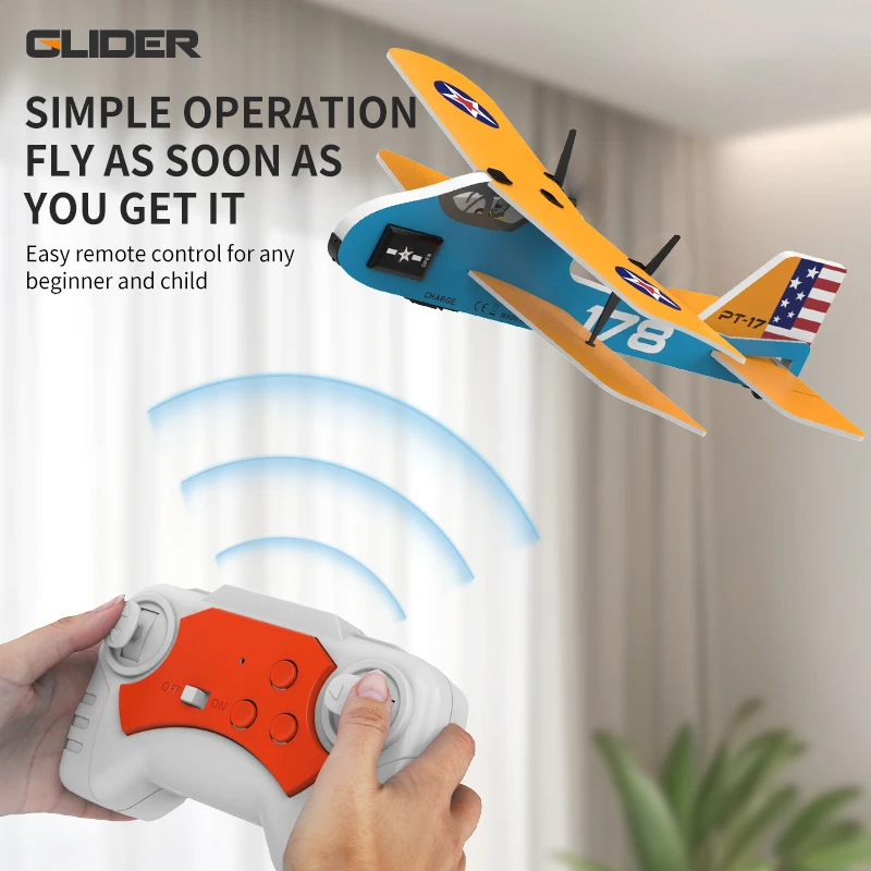 Professionelle RC Flugzeug 2,4G Radio Fernbedienung Flugzeug EPP Schaum Flugzeug Segelflugzeug Fliegen Hubschrauber Modell Jet Spielzeug Für Kinder geschenk