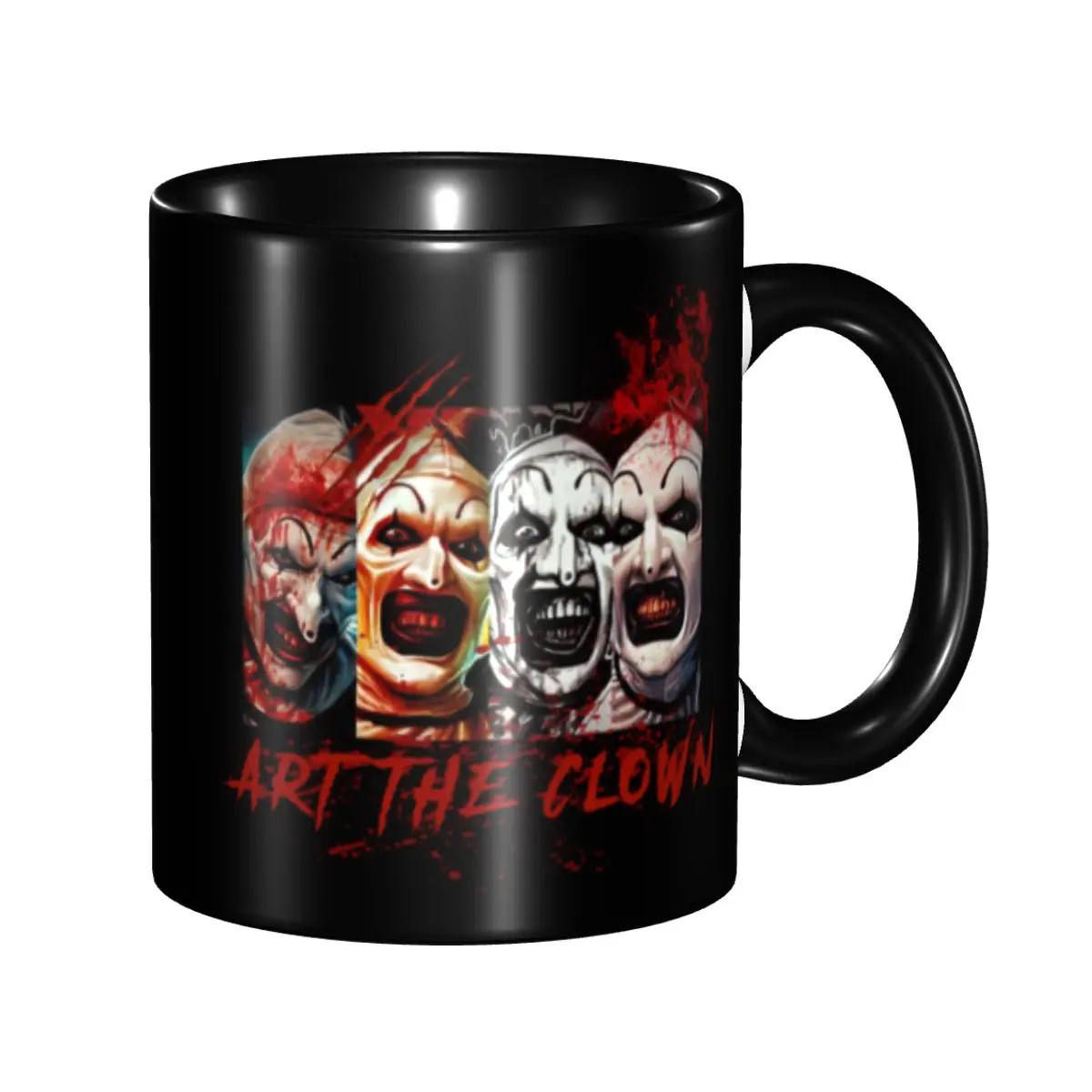 DIY Art The Clown Bloody Terrifiers Ceramic Mug Custom Coffee Cups Creative Gift