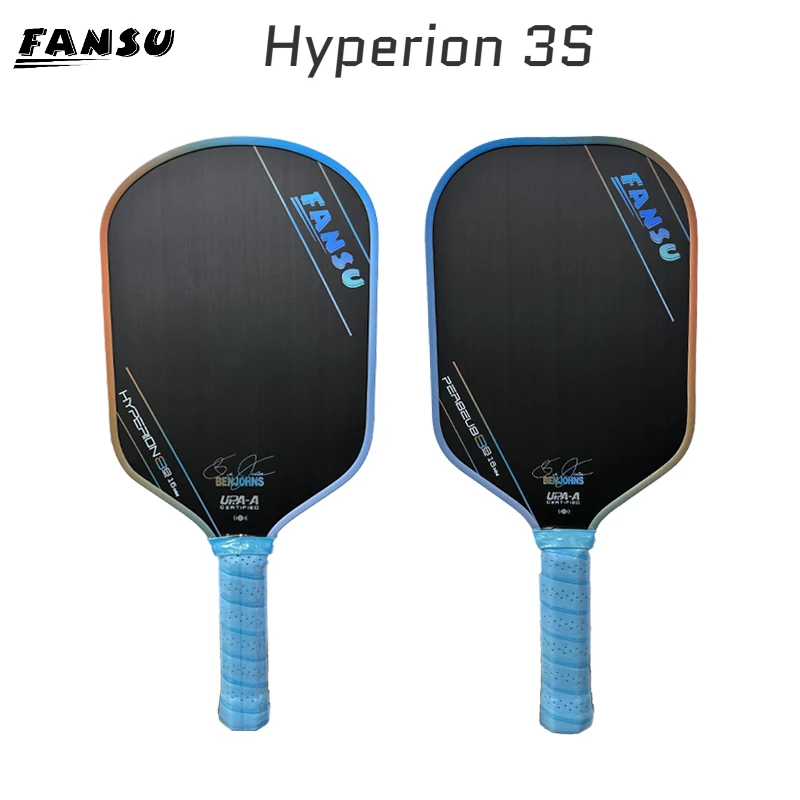 

FANSU Hyperion 3S Chroma Pickleball Paddle Ben Johns T700 Carbon Fiber Thermoformed Unibody 16mm Gen 3 Propulsion Core Pickle