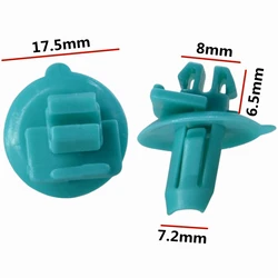 20Pcs Car Door Interior Panel Trim Retainer Clips Plastic Auto Door Panel Clip  75884-60010   D136