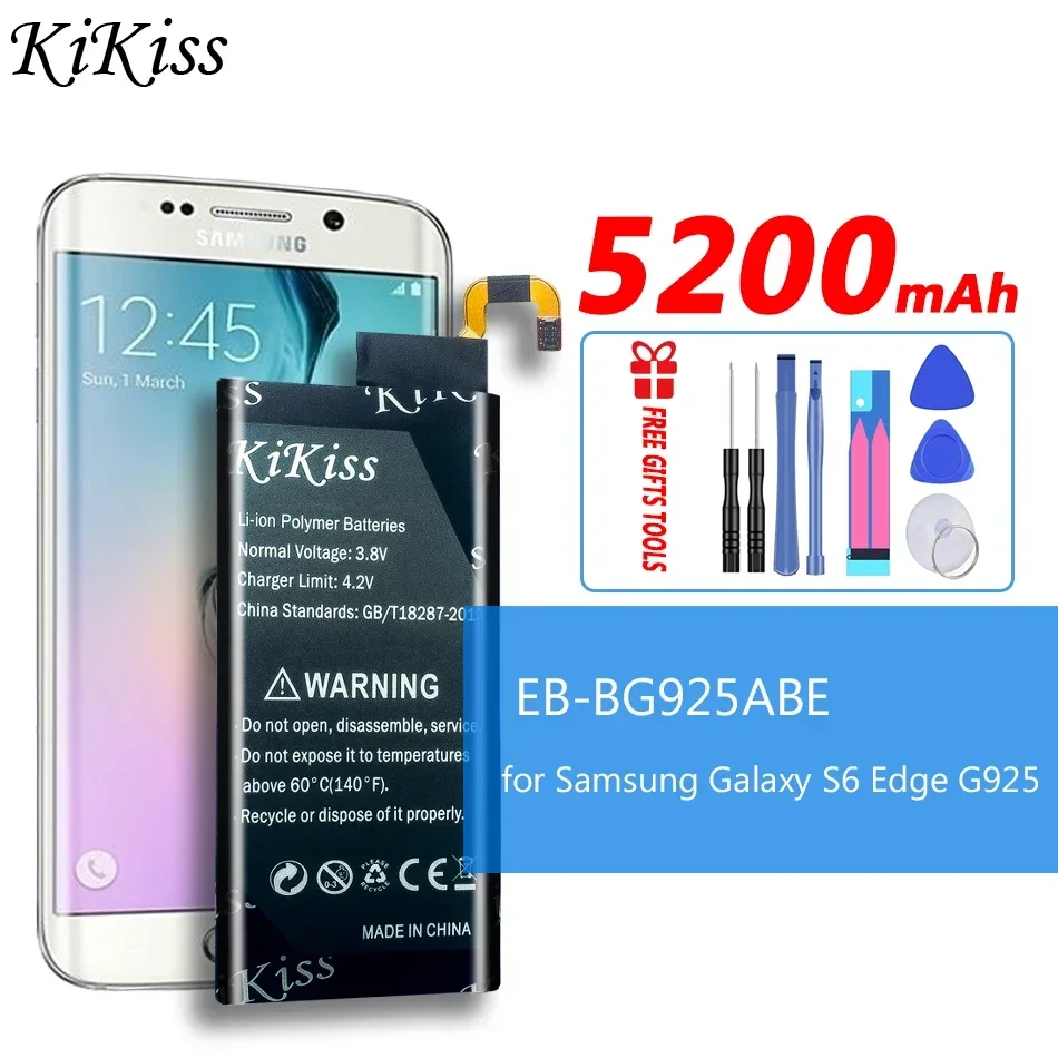 

5200mAh Replacement Battery for Samsung Galaxy S6 Edge G925 G925S