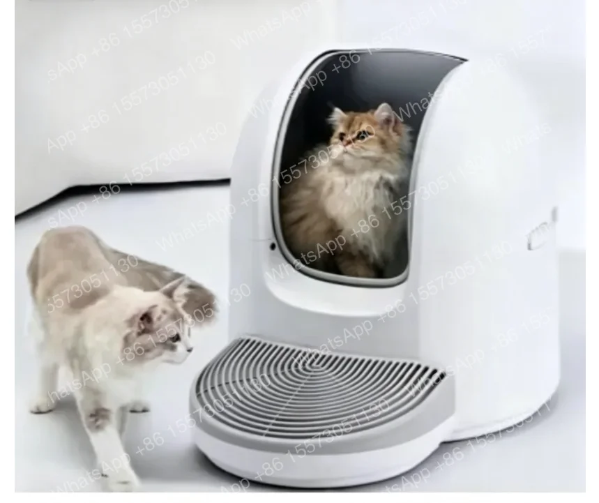 67L Large Capacity Smart Cat Litter Box, Fully Enclosed Automatic Self-Cleaning with Odor Control