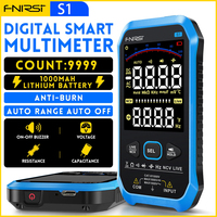 FNIRSI S1 Mini Smart Digital Multimeter Voltage Current Tester 9999counts AC DC Voltage Resistance Capacitance Diod Test Tool