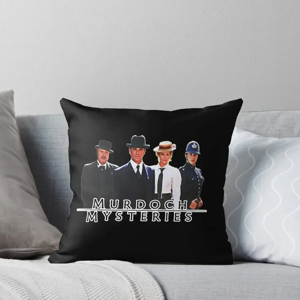 Murdoch Mysteries Throw Pillow Luxury Living Room Decorative Cushions Christmas Throw Pillows Covers Christmas Pillowcase pillow