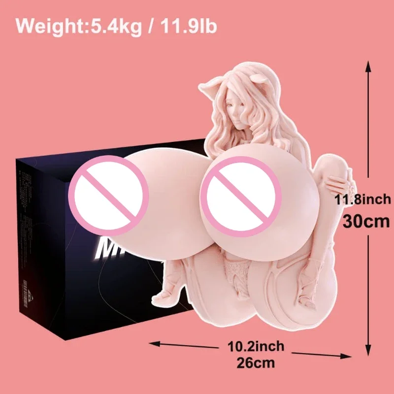 MRL Big Nomi Silicone Sex Doll Male Masturbator Sucking 3D Artificial Vagina Sex Toys for Men Pocket Fake Pussy Erotic Adult Toy