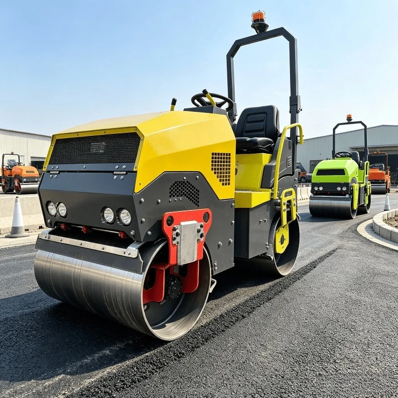 Hydraulic Road Roller 10 Ton Vibratory Tandem Compactor for Heavy Duty Road Construction Paving Work Use