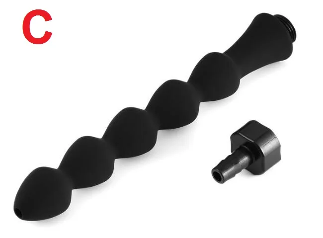 جديد الشرج نظيفة فلوش الشرج دش رئيس المهبل كس غسل بعقب حقنة شرجية المكونات حقنة شرجية فوهة لعبة الجنس للرجال امرأة مثلي الجنس