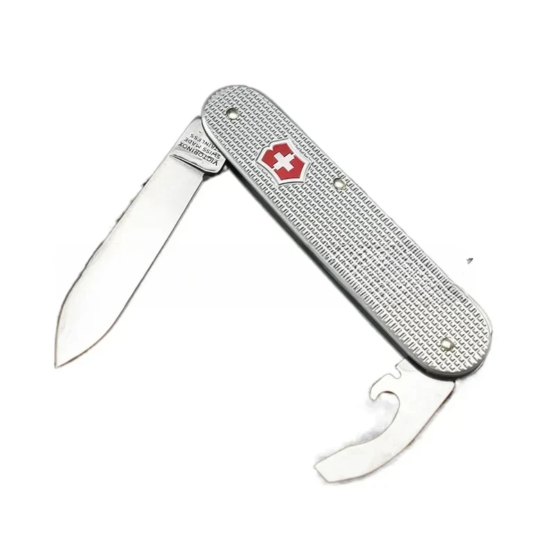 2023NEW Swiss army knife 0.2300.26 aluminum face feather weight boxer 84mm sergeant knife portable genuine Swiss