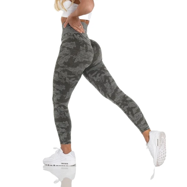 Best Fabletics Leggings nvgtn Seamless Camo Leggings Women s Full Length Yoga Pants With Drawstring