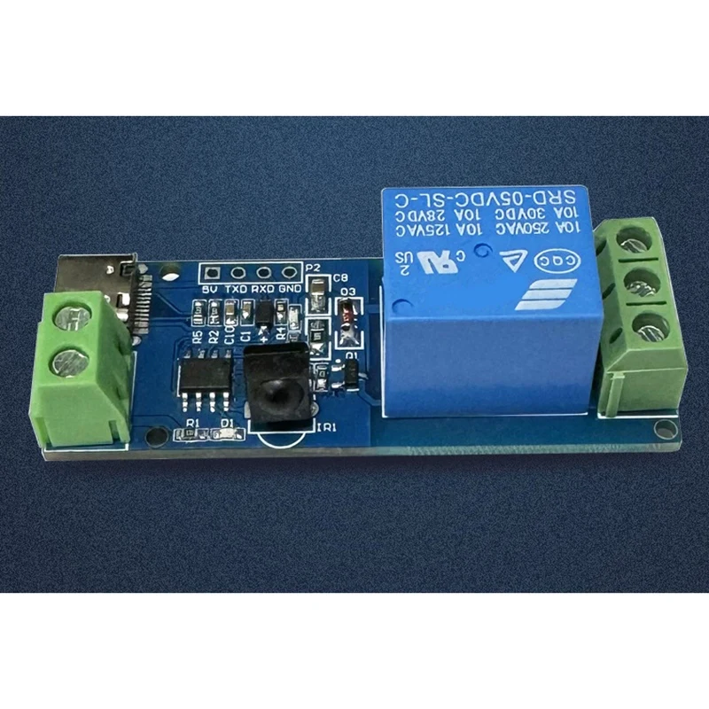 Module de relais unique de télécommande infrarouge PCB + Module utilitaire Portable pratique multifonctionnel en plastique