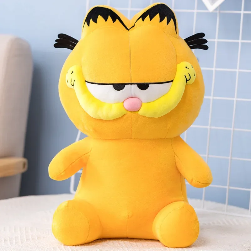 Garfield-muñeco de peluche de gato gordo para niños, juguete de peluche de gato suave Kawaii, regalo de cumpleaños y Navidad