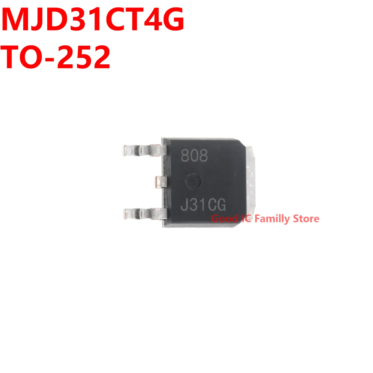 

10PCS MJD31CT4G TO-252 J31CG