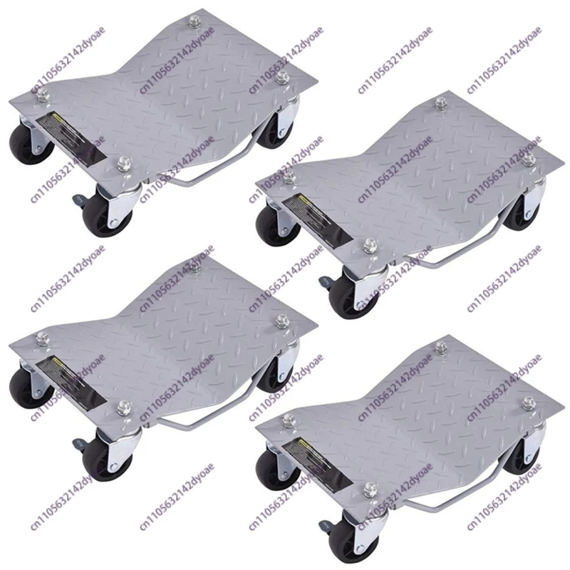 Moving artifact universal wheel motorcycle moving simple car moving tool silver car mover mover property trailer