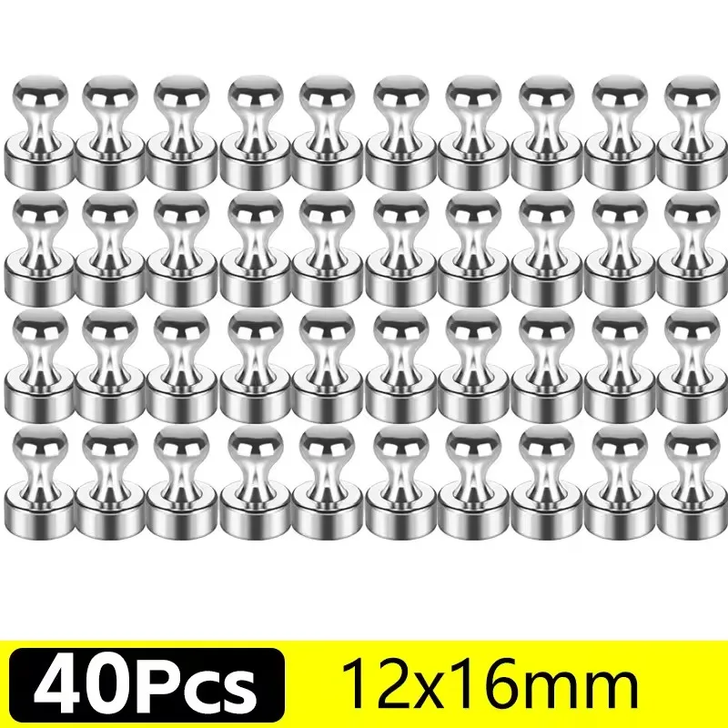 1–50 Stück superstarke Neodym-Magnet-Reißzwecken für Kühlschrank, Whiteboard, magnetische Reißzwecken, Sauger, Reißzwecken, Magnete, Reißzwecken