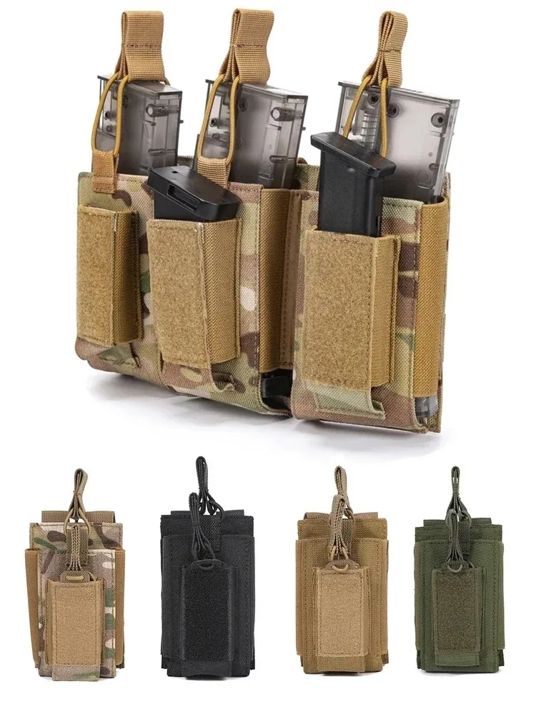 범용 카트리지 파우치 |   3-Gun Competition 매거진 홀더 |   MOLLE 호환 범위 액세서리