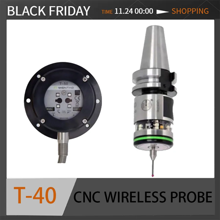 

CNC wireless probe machining center machine tool wireless probe T-40 infrared signal transmission+receiver