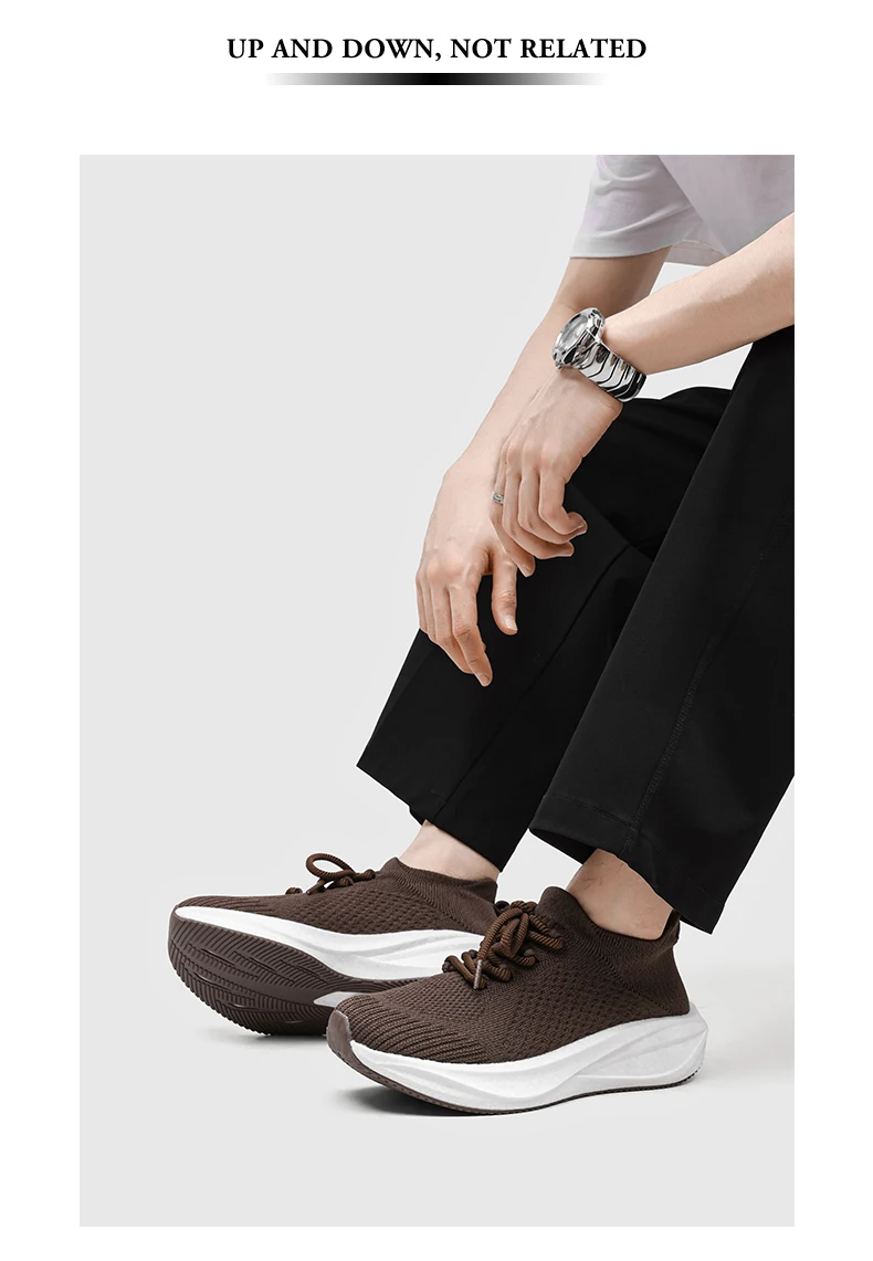 Neue, gepolsterte Laufschuhe für Herren, geeignet für schwere Läufer, mit Schnürung, Sport- und Freizeitmodelle für Damen, rutschfeste Outdoor-Sportschuhe, Herren-Sneaker. – Detail 26
