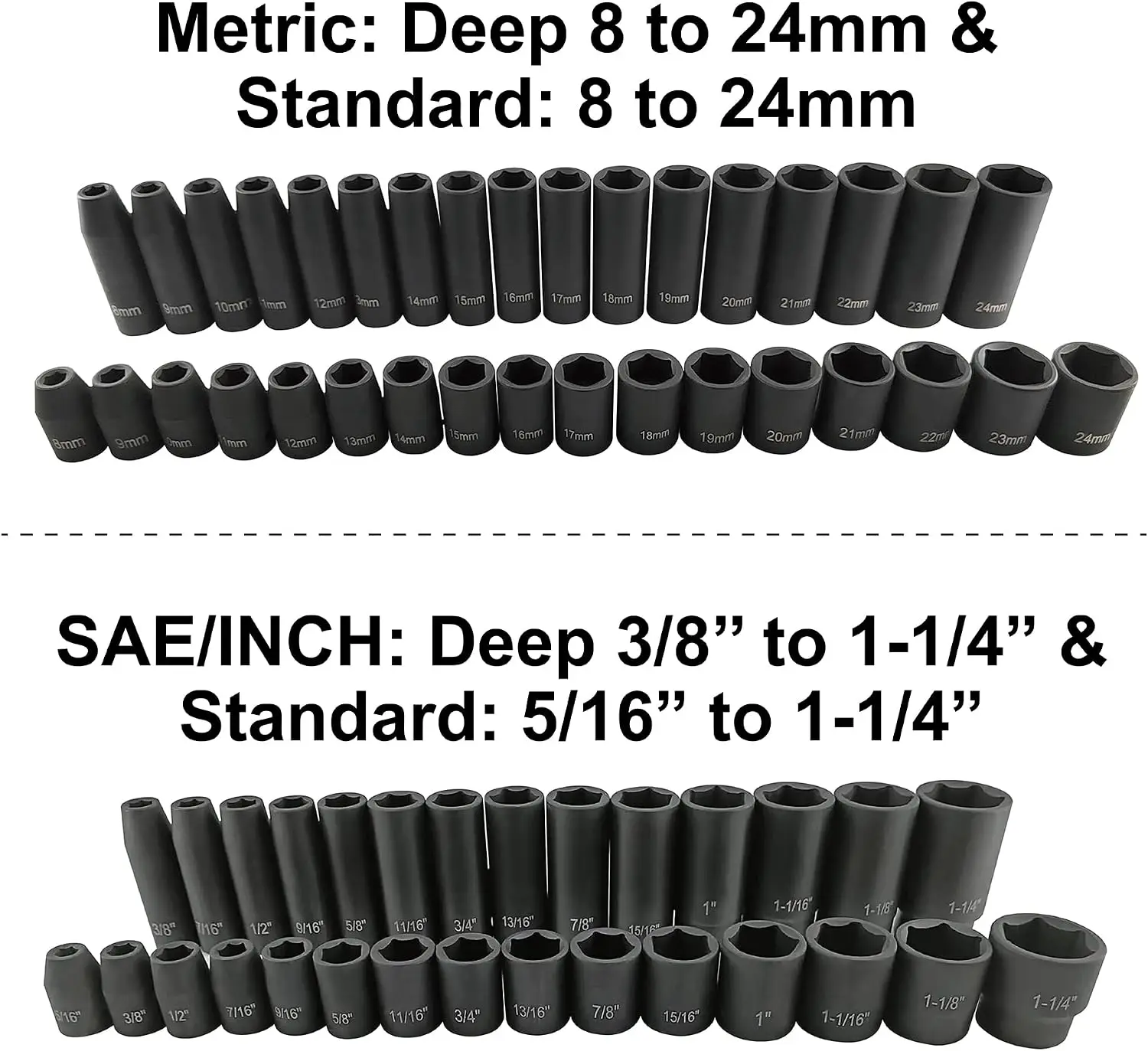 70pcs 1/2