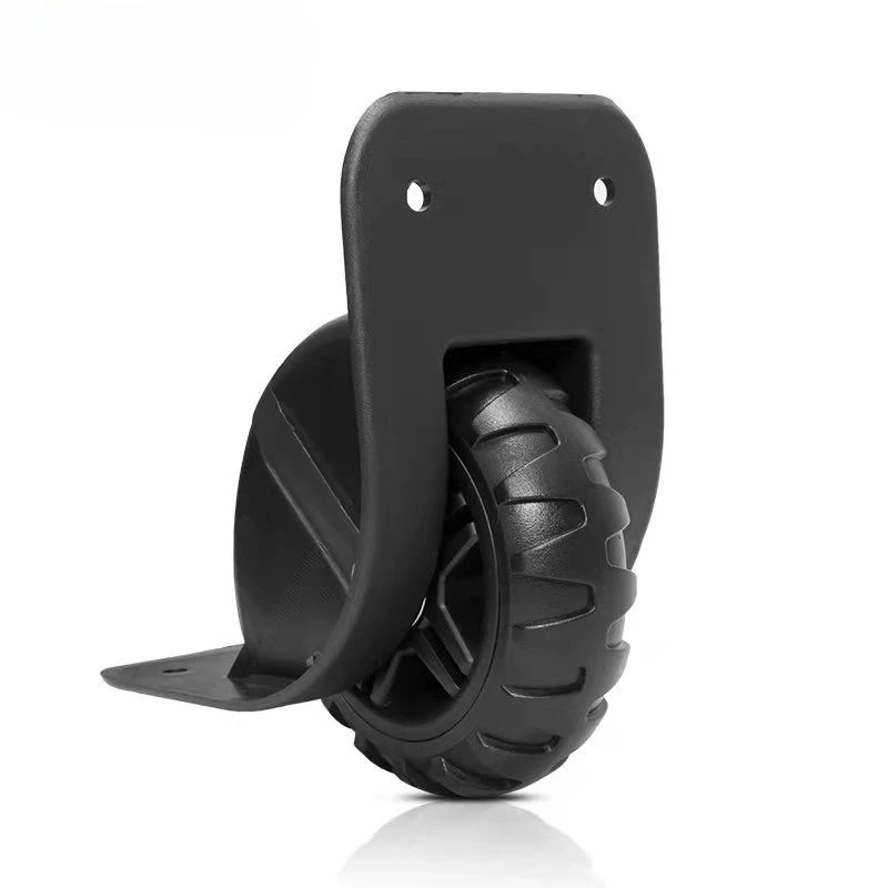 1Pair Replacement Luggage Travel Suitcase Repair Wheels Black Trolley Travel Luggage Caster Directional Wheels