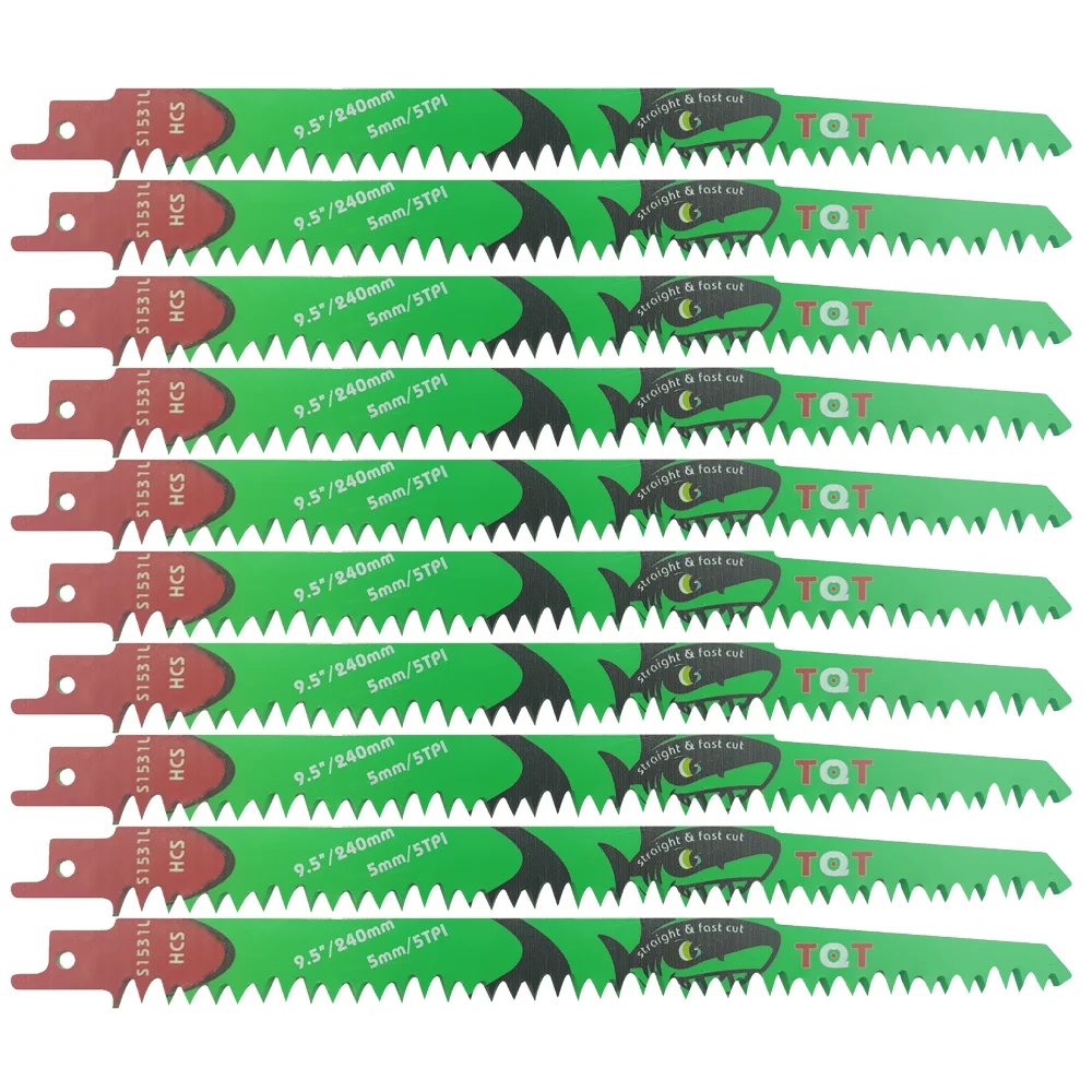 

Набор из 5 полотен для сабельной/скоростной пилы S1531L для резки дерева, бревна и ветвей, многофункциональные секаторы для сада и де[De - Likely Incomplete Word, Needs Context for Full Translation]
