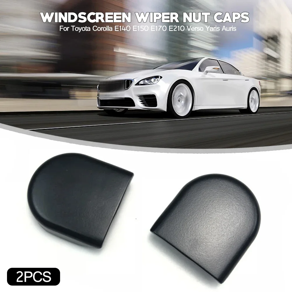 2 قطعة الجبهة ممسحة زجاج أمامي الذراع رئيس الجوز غطاء الترباس غطاء ل Scion XB تويوتا 4 عداء كورولا E110 E120 120 سيليكا MR2 باسيو RAV4