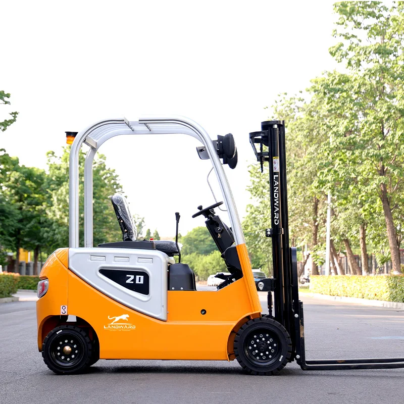 Carrello elevatore elettrico seduto LANDWARD Batteria ad alta durata all'ingrosso Carrello elevatore per la movimentazione di magazzino Carrello elevatore elettrico personalizzato