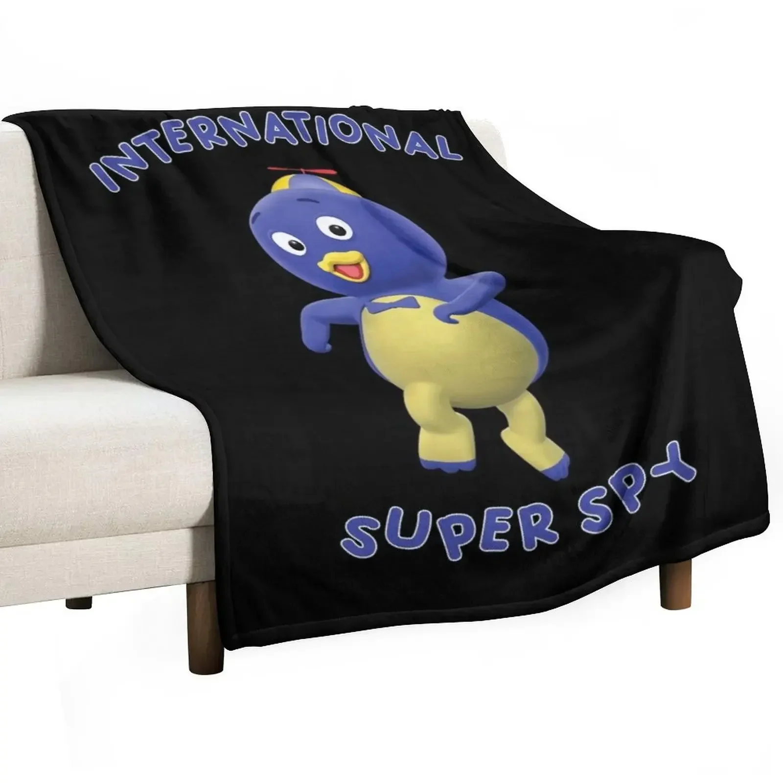 

Pablo International Super Spy Throw Blanket Weighted Personalized Gift Luxury St Blankets