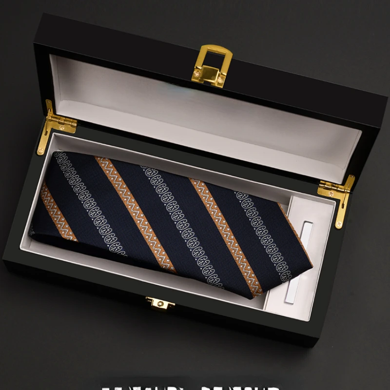 

Brand Tie Men's Business Dress Handmade Fashion Retro New Silk Luxury