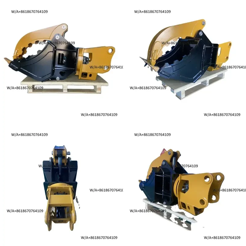 Suitable for Hydraulic Thumb Bucket Hydraulic Excavator Grab Bucket with Thumb Excavator Grapple Bucket