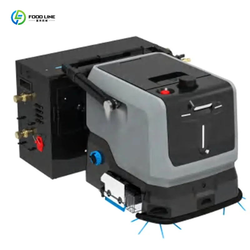 Customized High Efficiency Navigation Smart Floor Cleaner Robot With Wet Dry Waste Separation Auto Manual Control Mode