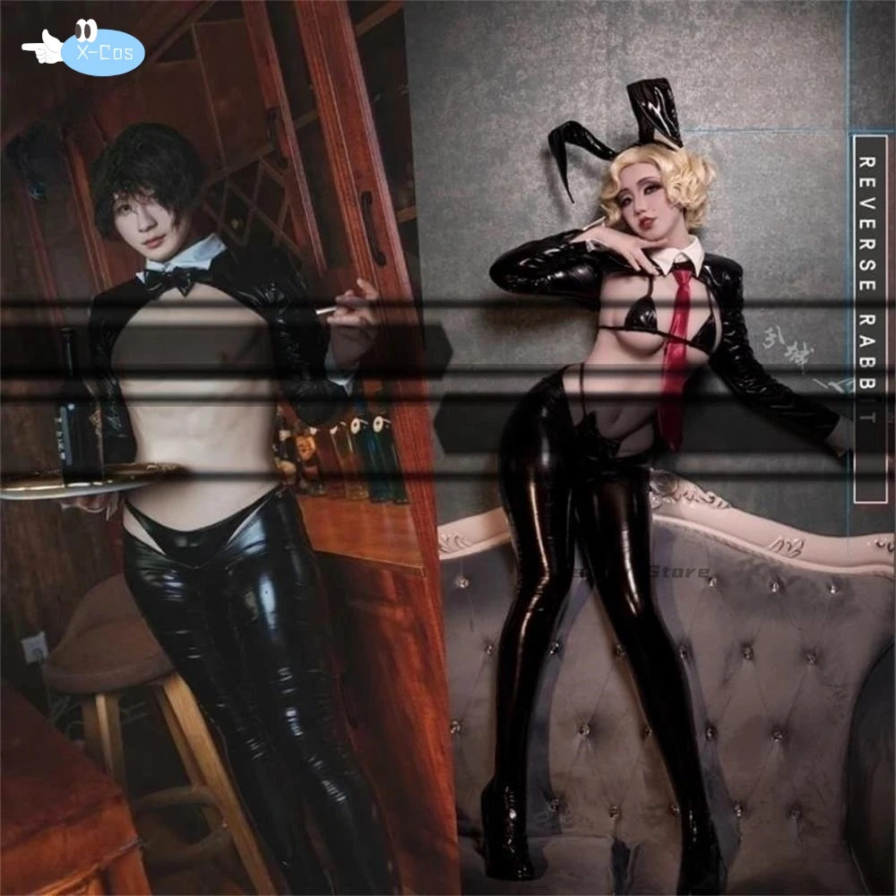 بو الجلود عكس الأرنب تأثيري زي ، زي فتاة الأرنب ، مجموعات الملابس الداخلية مثير ، التصميم الأصلي ، في المخزون