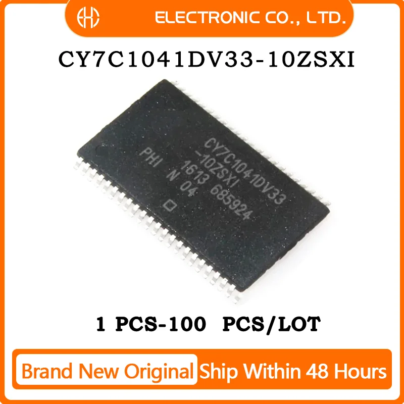 1PCS/5PCS/10PCS/50PCS CY7C1041DV33-10ZSXI IC SRAM 4MBIT PARALLEL 44TSOP II 100% New Original Chip