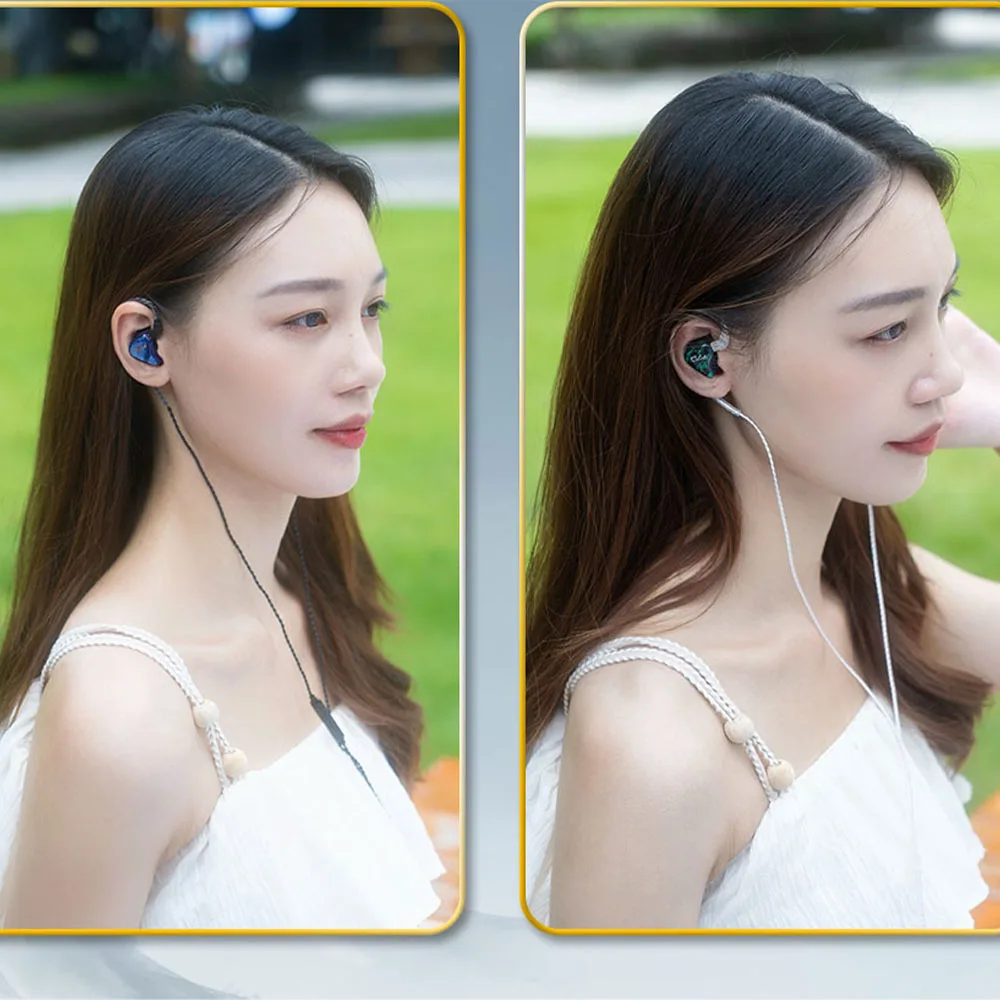 سماعات أذن Kinera Celest Wyvern Qing داخل الأذن HiFi 10 مم LCP محرك ديناميكي مع ميكروفون قابل للفصل IEMs كابل سماعات أذن صوتية