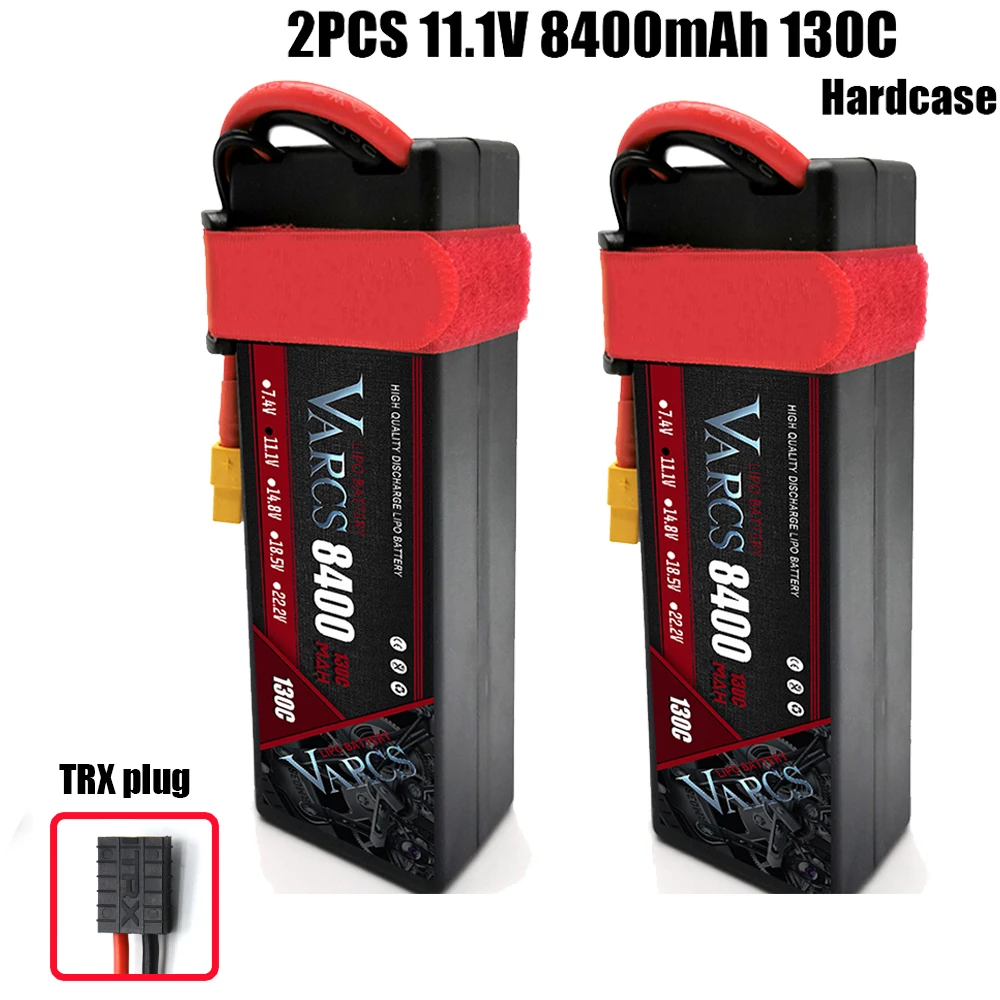 VARCS Lipo 3S 4S Lipo 14,8V 15,2V 11,1V 11,4V Batterie 6500mah 7000mah 8400mah 9200mah 10000mah 6200ma 5200mah XT90 EC5 RC Auto