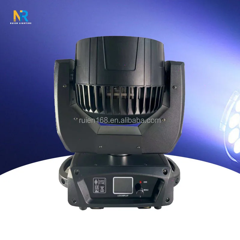 7*40w RGBW LED Moving Head Light 270° Vertical Scan 16 Bit Pan/Tilt Powerful Lighting Solution for Stages