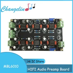 HIFI Audio MBL6010 Preamp Preamplifier Board  Pre-amplifier Op Amp Buffer Amplifier Tone Board