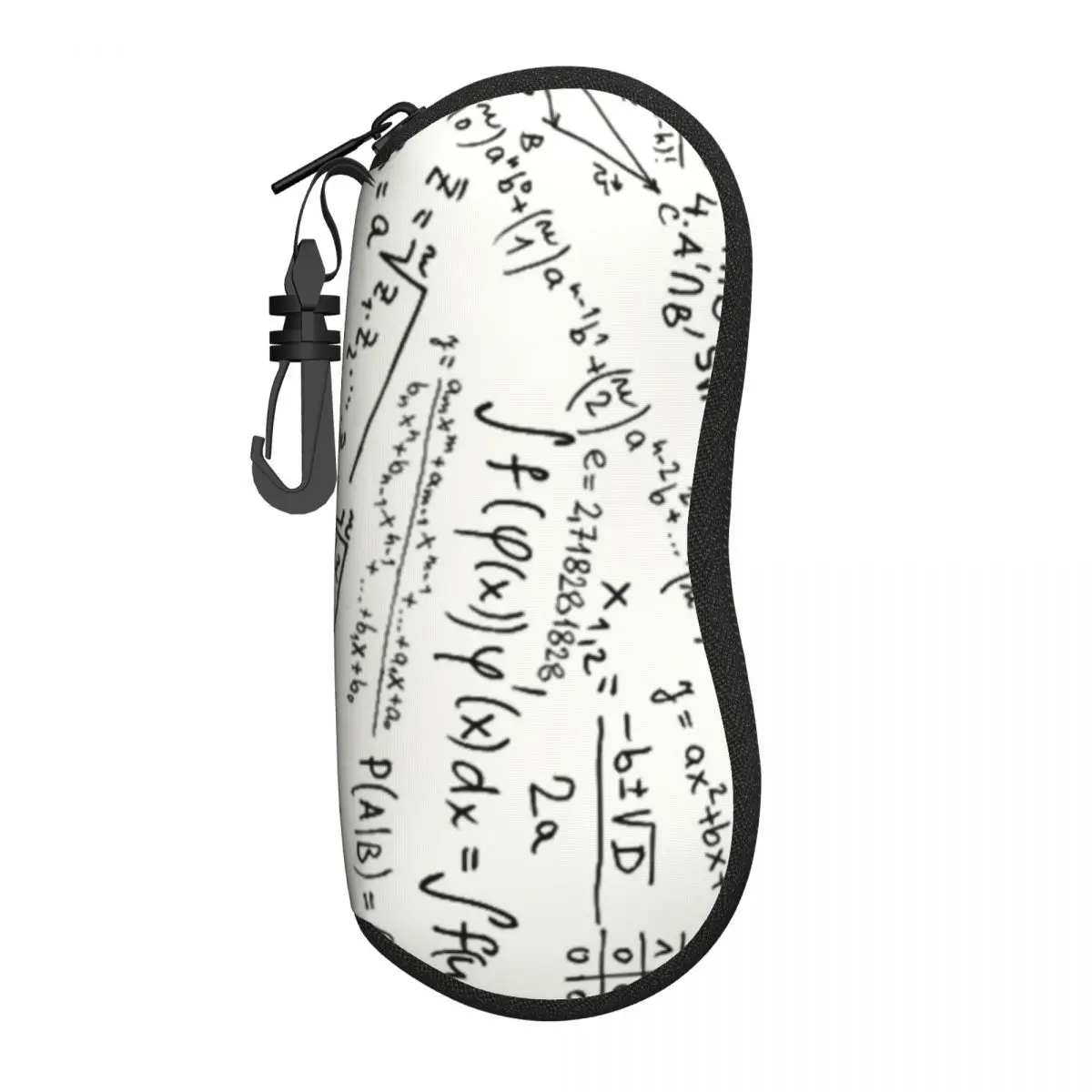 Custom Math Formulas Eyeglass Glasses Case Men Women Soft Geek Mathematics Physics Sunglasses Protective Pouch