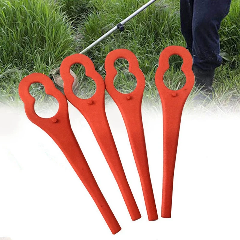 1Set Patio Grasmaaier Trimmer Bladvorm L83 Plastic Trimmer Plastic Grasmaaier Voor Draadloze Grasmaaier