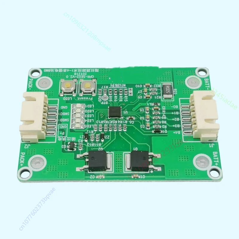 BQ40Z50 خوارزمية تتبع المعاوقة المعمارية 1-4 سلسلة 10A وحدة إدارة البطارية الحالية BMS SE02