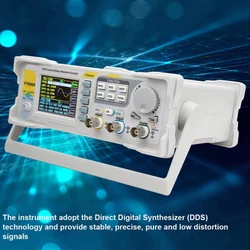 FY6900 20/30/40/50/60/80/100MHz DDS funzione generatore di segnale Dual-CH generatore di forme d'onda arbitrarie contatore di frequenza della sorgente