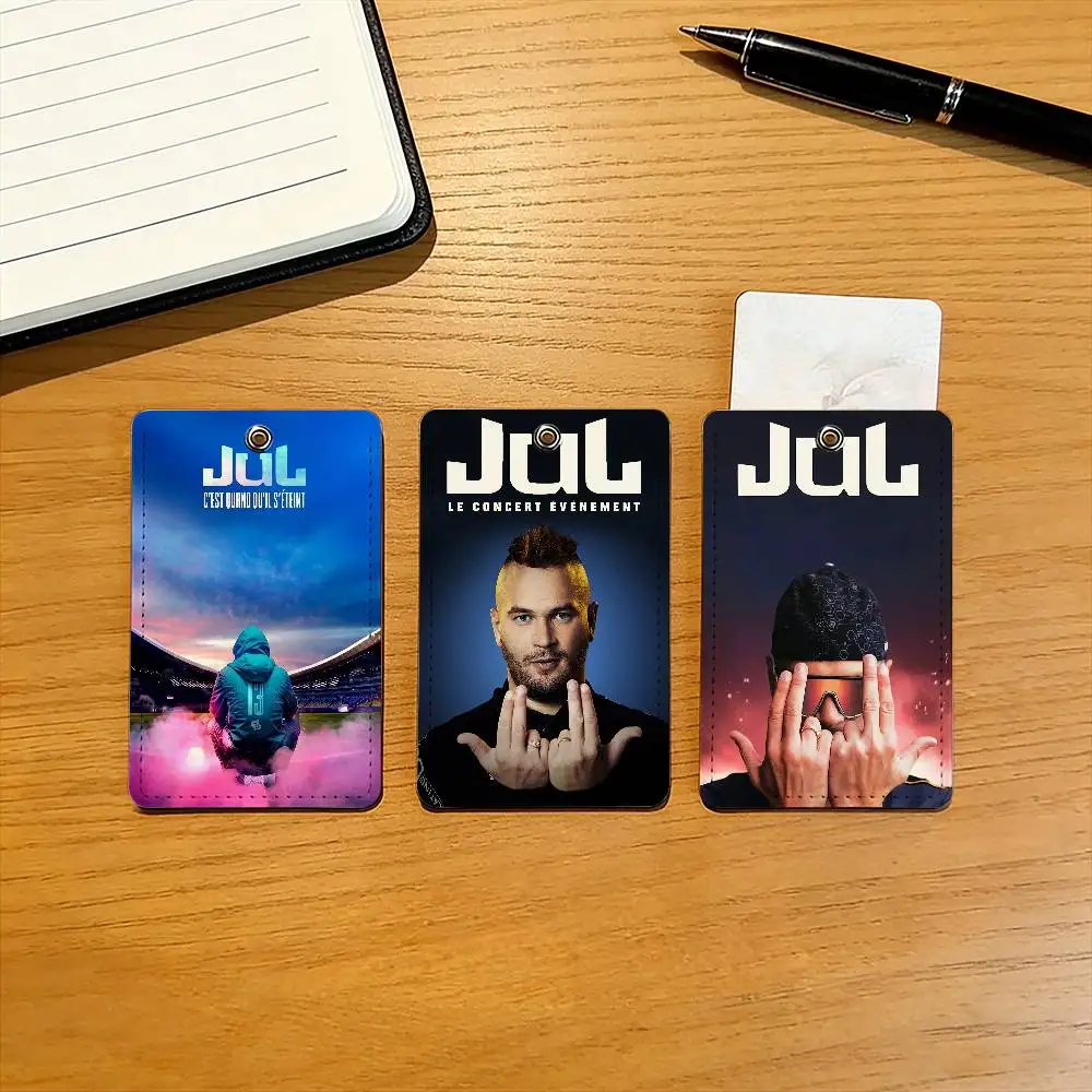 

Держатель для карт репера J-Jul подходит для банковских карт, сака, автобусных карт, защитного чехла для карт доступа с брелоком