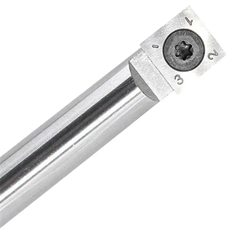 50Pcs 14Mm Square Straight Carbide Cutter Insert With 50Pcs M610mm Screws For Wood Working Spiral