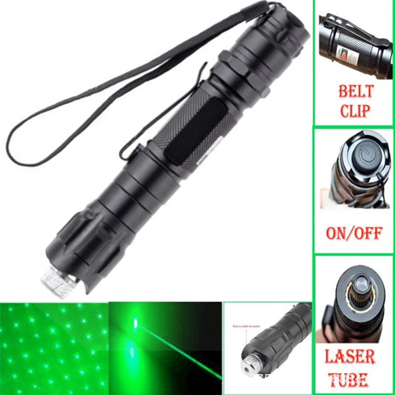 High Power Starry Flashlight Rechargeable Flashlight For Emergencies Camping