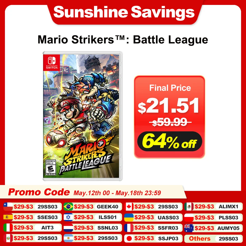 Mario Tiền Đạo Trận Đấu Nintendo Switch Trò Chơi Bóng Đá Lên Đến 8 Người Chơi Hỗ Trợ Truyền Hình Để Bàn Cầm Tay Chế Độ Cho Công Tắc OLED